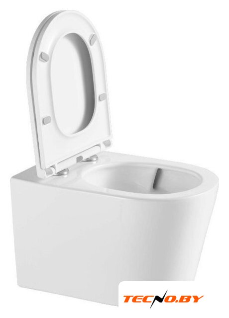 Унитаз подвесной Saniteco Tornado KW-9005WT - Изображение №4 — Интернет-Магазин TECNO.BY