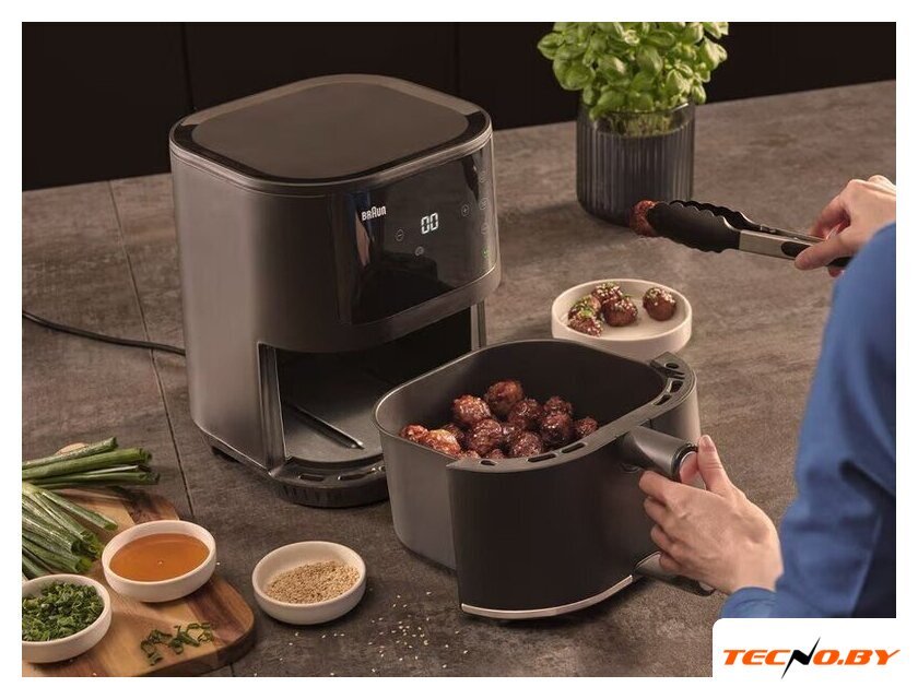 Аэрогриль (аэрофритюрница) Braun MultiFry 3 HF 3030 - Изображение №4 — Интернет-Магазин TECNO.BY