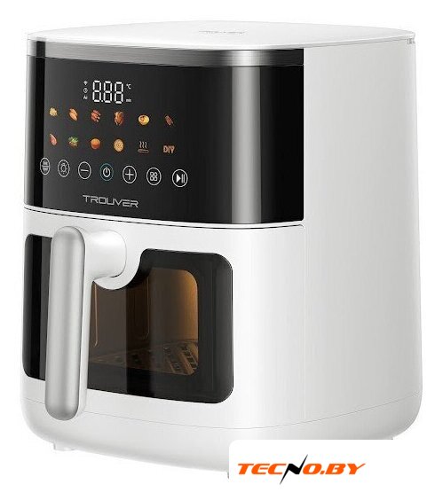 Аэрогриль (аэрофритюрница) Trouver Air Fryer FD10 Pro Max (белый) - Изображение №12 — Интернет-Магазин TECNO.BY
