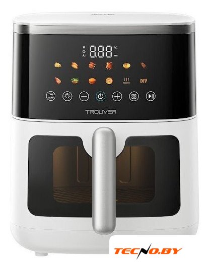 Аэрогриль (аэрофритюрница) Trouver Air Fryer FD10 Pro Max (белый) - Изображение №1 — Интернет-Магазин TECNO.BY
