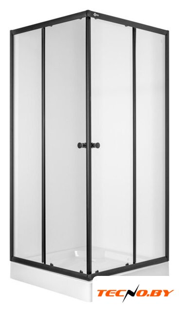 Душевой уголок Saniteco SN-1002B (100x100) - Изображение №2 — Интернет-Магазин TECNO.BY