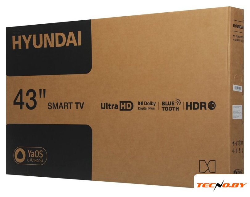 Телевизор Hyundai H-LED43BU7012 - Изображение №10 — Интернет-Магазин TECNO.BY