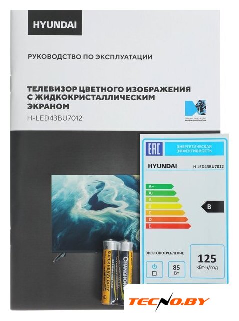 Телевизор Hyundai H-LED43BU7012 - Изображение №9 — Интернет-Магазин TECNO.BY