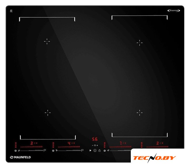 Варочная панель MAUNFELD CVI604SBEXBK Inverter - Изображение №1 — Интернет-Магазин TECNO.BY
