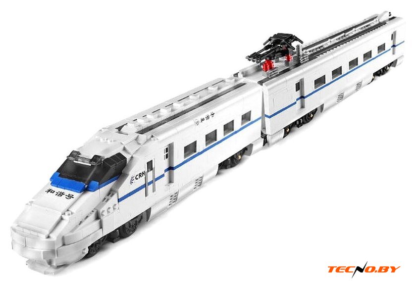 Конструктор Mould King 12002 Поезд CRH2 - Изображение №3 — Интернет-Магазин TECNO.BY