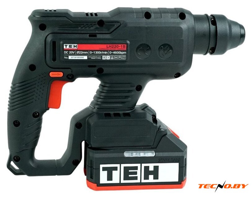 Перфоратор TEH LH220-1B (с 1-им АКБ, кейс) - Изображение №14 — Интернет-Магазин TECNO.BY