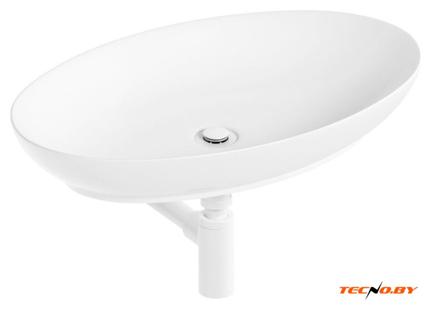 Умывальник Lauter 21571 + клапан 21190W + сифон 21635W (белый матовый) - Изображение №14 — Интернет-Магазин TECNO.BY