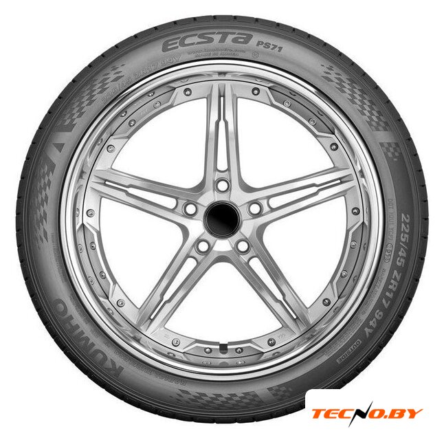 Летние шины Kumho Ecsta PS71 SUV 285/35R22 106Y XL - Изображение №3 — Интернет-Магазин TECNO.BY