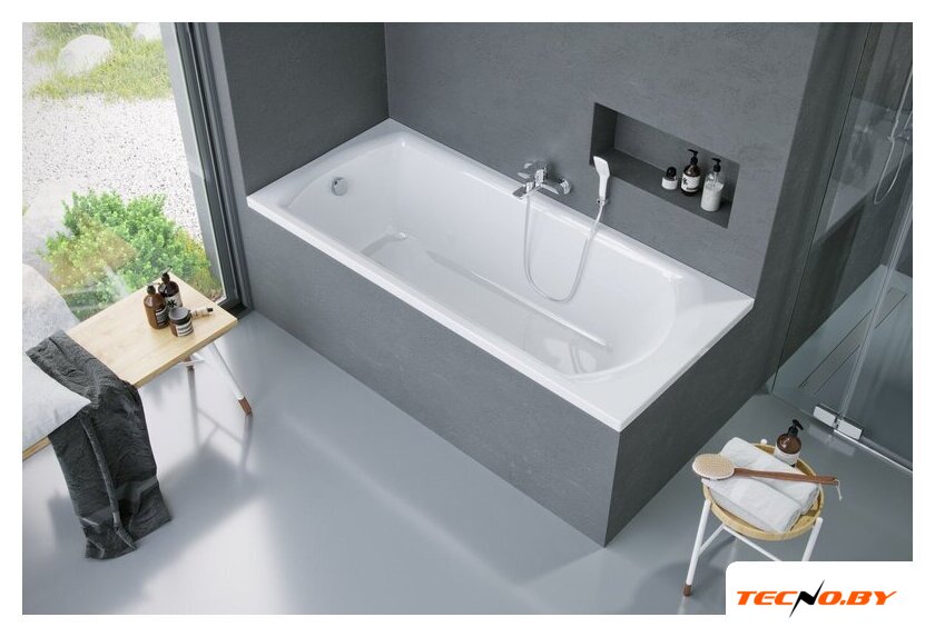 Ванна Excellent Lamia 170x75 (с ножками) - Изображение №3 — Интернет-Магазин TECNO.BY