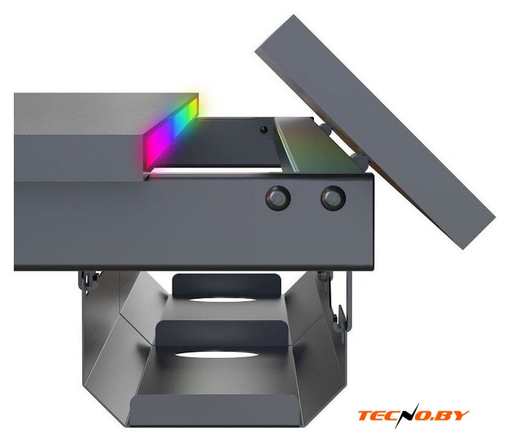 Стол с регулировкой высоты Ritmix TBL-1405GL (карбон) - Изображение №7 — Интернет-Магазин TECNO.BY
