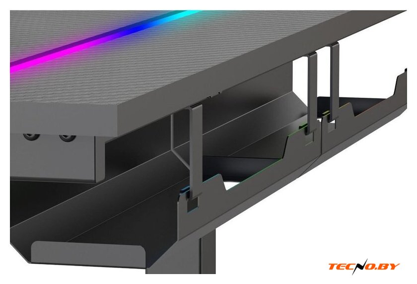 Стол с регулировкой высоты Ritmix TBL-1405GL (карбон) - Изображение №6 — Интернет-Магазин TECNO.BY