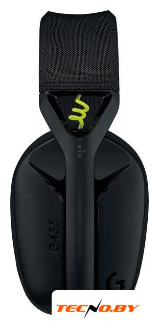 Наушники Logitech G435 Lightspeed (черный/неоновый желтый) - Изображение №3 — Интернет-Магазин TECNO.BY