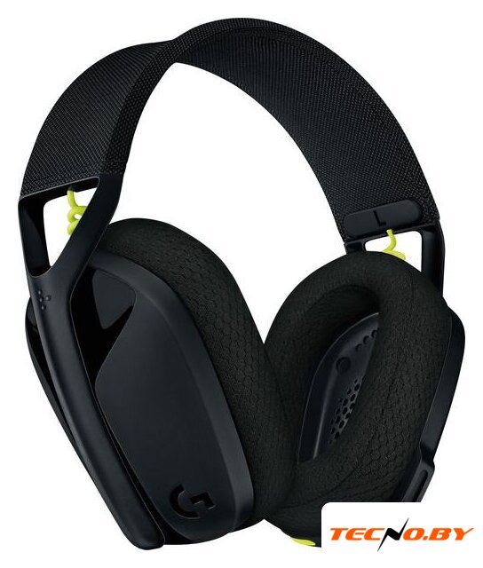 Наушники Logitech G435 Lightspeed (черный/неоновый желтый) - Изображение №1 — Интернет-Магазин TECNO.BY