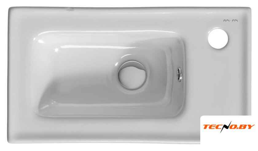 Умывальник AM.PM X-Joy M85AWCC0452WG64 (белый глянец) - Изображение №2 — Интернет-Магазин TECNO.BY