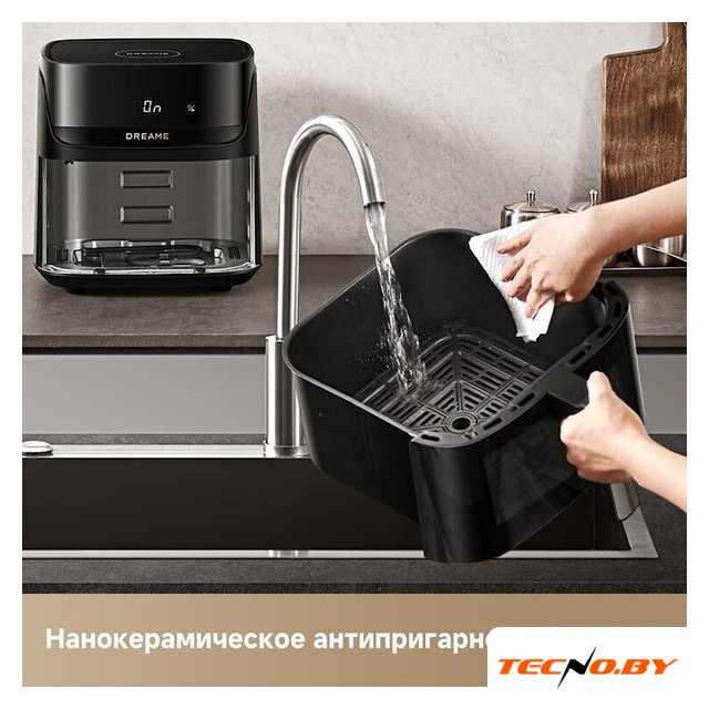Аэрогриль (аэрофритюрница) Dreame Air Fryer AF10 (черный) - Изображение №11 — Интернет-Магазин TECNO.BY