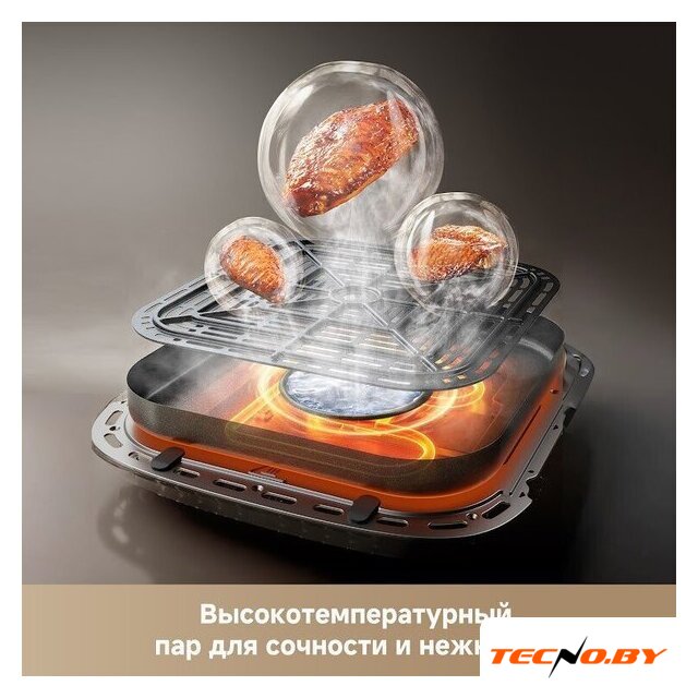 Аэрогриль (аэрофритюрница) Dreame Air Fryer AF10 (черный) - Изображение №6 — Интернет-Магазин TECNO.BY