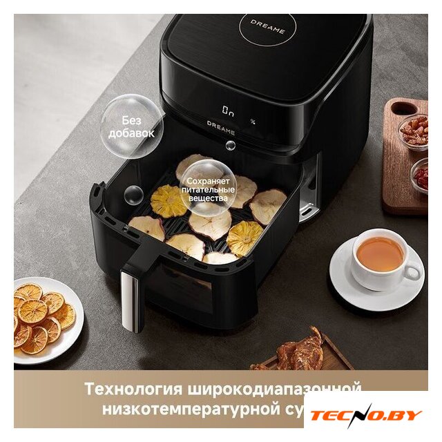 Аэрогриль (аэрофритюрница) Dreame Air Fryer AF10 (черный) - Изображение №10 — Интернет-Магазин TECNO.BY