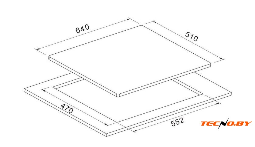 Варочная панель Schtoff H6047C30IS Black - Изображение №4 — Интернет-Магазин TECNO.BY