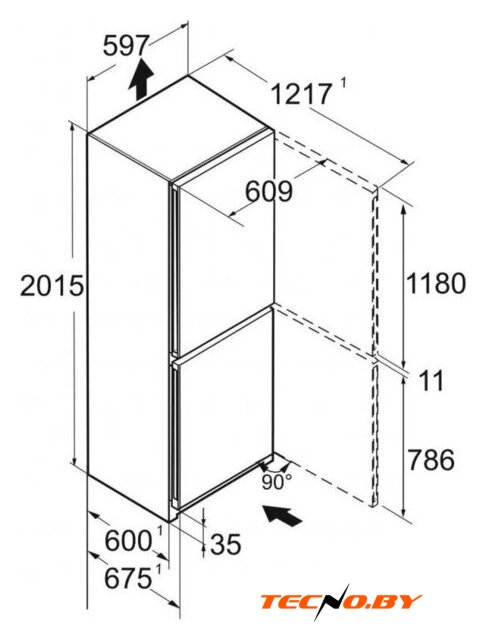 Холодильник Liebherr CBNc 5723 Plus BioFresh NoFrost 5723-22001 - Изображение №9 — Интернет-Магазин TECNO.BY