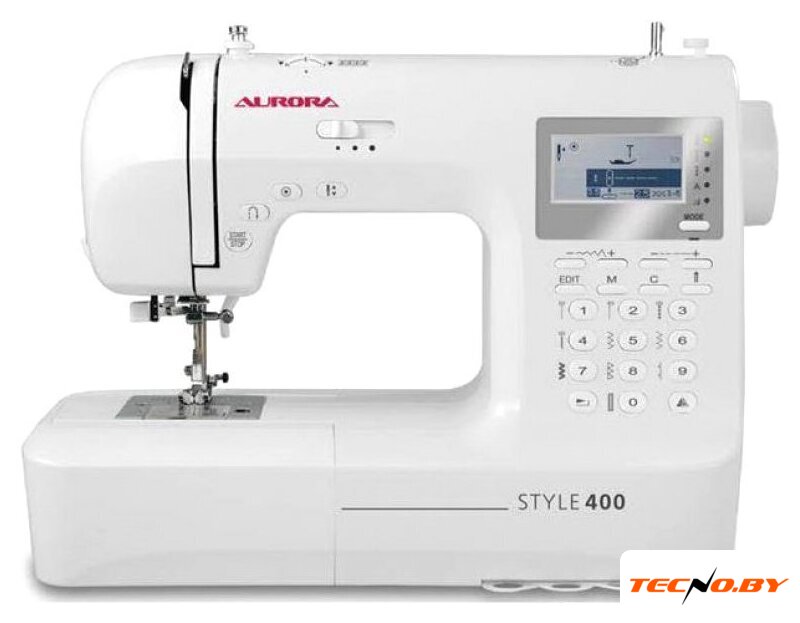 Электронная швейная машина Aurora Style 400 - Изображение №1 — Интернет-Магазин TECNO.BY