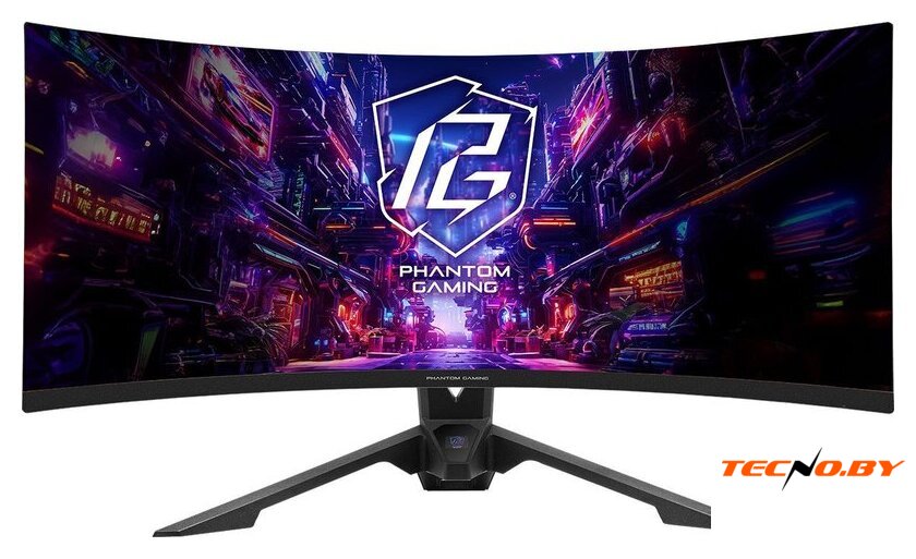 Игровой монитор ASRock Phantom Gaming PG34QRT2B - Изображение №1 — Интернет-Магазин TECNO.BY