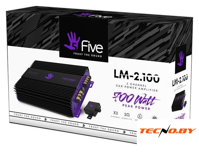 Автомобильный усилитель Five LM-2.100 - Изображение №2 — Интернет-Магазин TECNO.BY