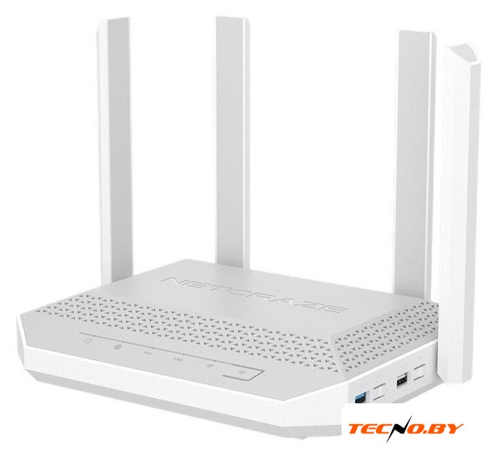 Wi-Fi роутер Netcraze Giga NC-1012 - Изображение №2 — Интернет-Магазин TECNO.BY
