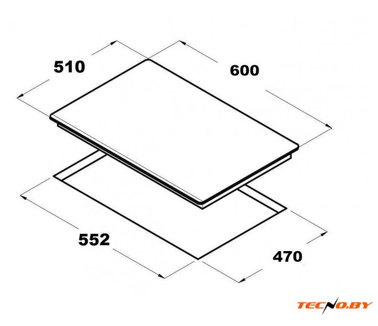 Варочная панель Schtoff H6001C15IS Black - Изображение №5 — Интернет-Магазин TECNO.BY
