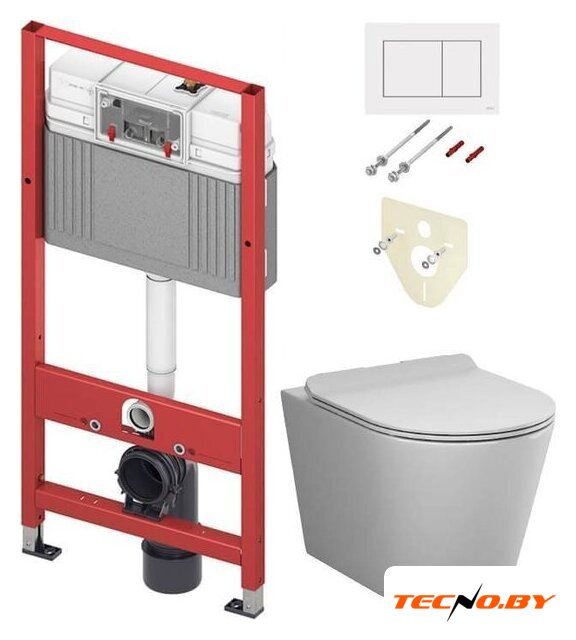 Унитаз подвесной AM.PM Sunny Flashclean C85C1701SC + TECE Kit 9400413 - Изображение №1 — Интернет-Магазин TECNO.BY
