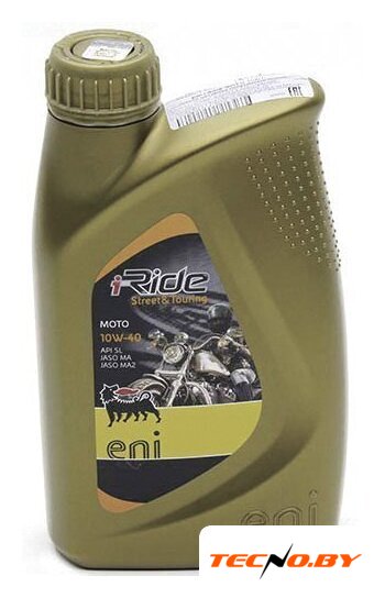 Моторное масло Eni i-Ride moto 10W-40 1л - Изображение №1 — Интернет-Магазин TECNO.BY