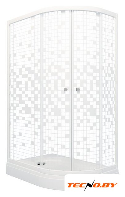 Душевой уголок Triton Коралл А Мозаика 120x80 L - Изображение №1 — Интернет-Магазин TECNO.BY