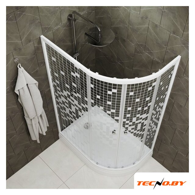 Душевой уголок Triton Коралл А Мозаика 120x80 L - Изображение №3 — Интернет-Магазин TECNO.BY