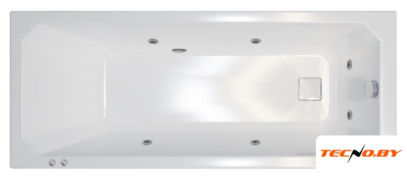 Ванна Triton Прага 170x70 Базовая Flat (с гидромассажем) - Изображение №1 — Интернет-Магазин TECNO.BY