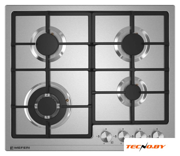 Варочная панель Meferi MGH604IX Light - Изображение №2 — Интернет-Магазин TECNO.BY