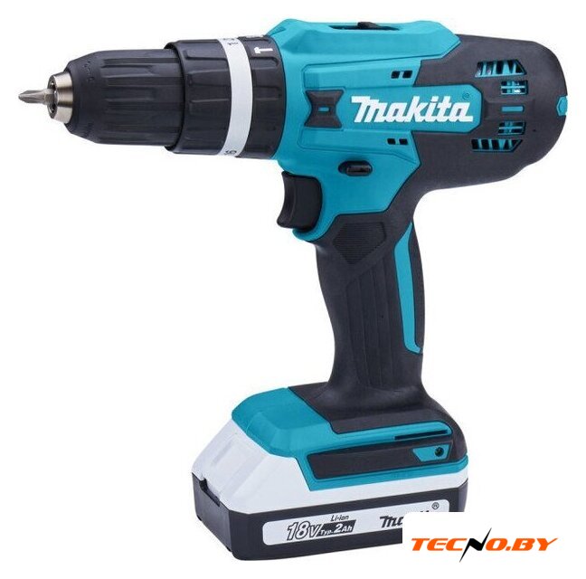 Ударная дрель-шуруповерт Makita HP488D006 (с 2-мя АКБ, кейс) - Изображение №3 — Интернет-Магазин TECNO.BY