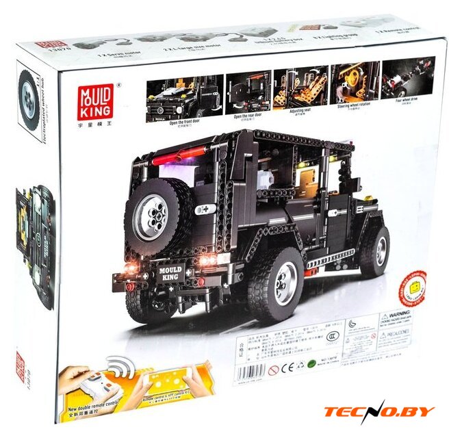 Конструктор Mould King 13070 Mercedes-benz Gelandewagen G65 RC APP - Изображение №2 — Интернет-Магазин TECNO.BY