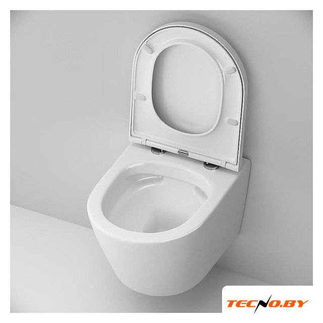 Унитаз подвесной AM.PM ErgoFit Sense FlashClean IS110101.741701 (с сиденьем) - Изображение №9 — Интернет-Магазин TECNO.BY