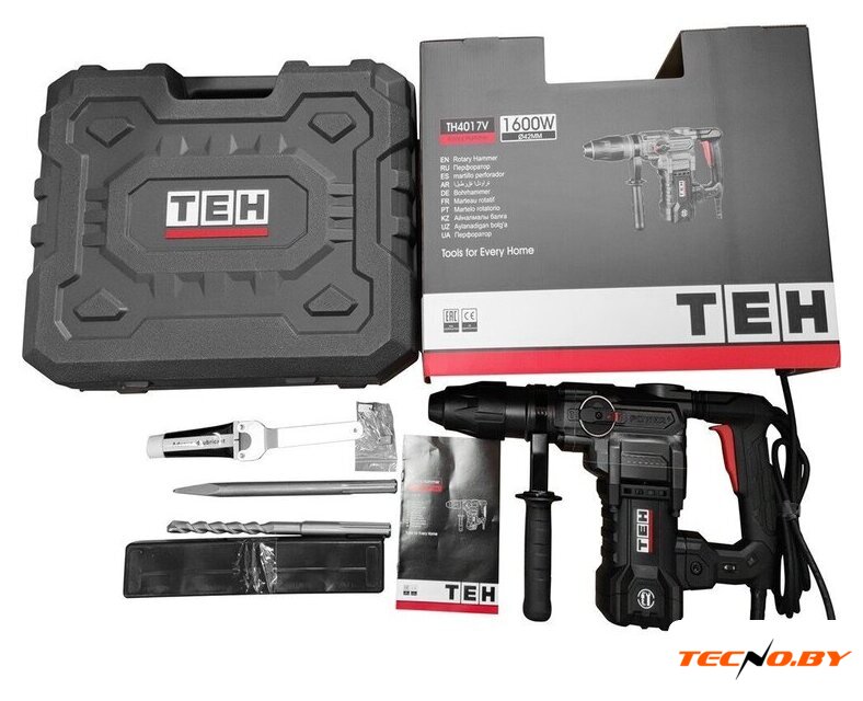 Перфоратор TEH TH4017V (кейс) - Изображение №7 — Интернет-Магазин TECNO.BY