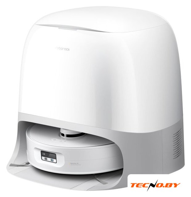 Робот-пылесос Roborock Qrevo Curv 2 Flow RRE0BEL/QC2F02-02 (евровилка, с русской озвучкой, белый) - Изображение №1 — Интернет-Магазин TECNO.BY