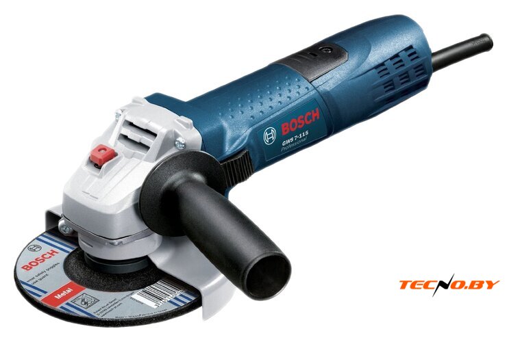 Угловая шлифмашина Bosch GWS 7-115 Professional [0601388106] - Изображение №1 — Интернет-Магазин TECNO.BY