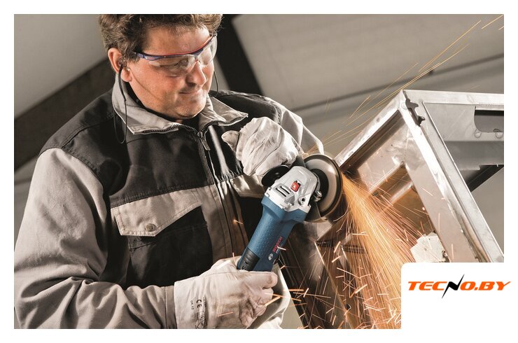 Угловая шлифмашина Bosch GWS 7-115 Professional [0601388106] - Изображение №5 — Интернет-Магазин TECNO.BY