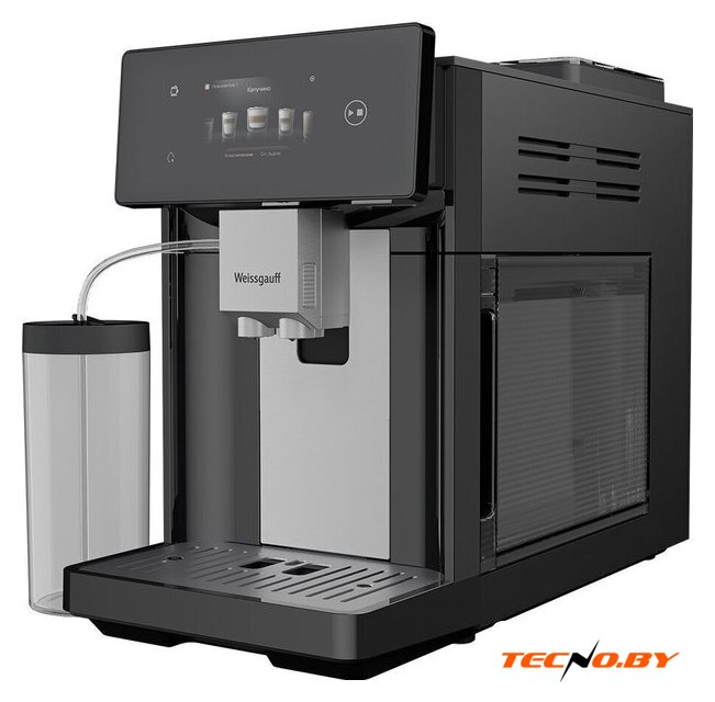Кофемашина Weissgauff WCM-340 TFT Automatic Touch Cappuccino Nero - Изображение №2 — Интернет-Магазин TECNO.BY