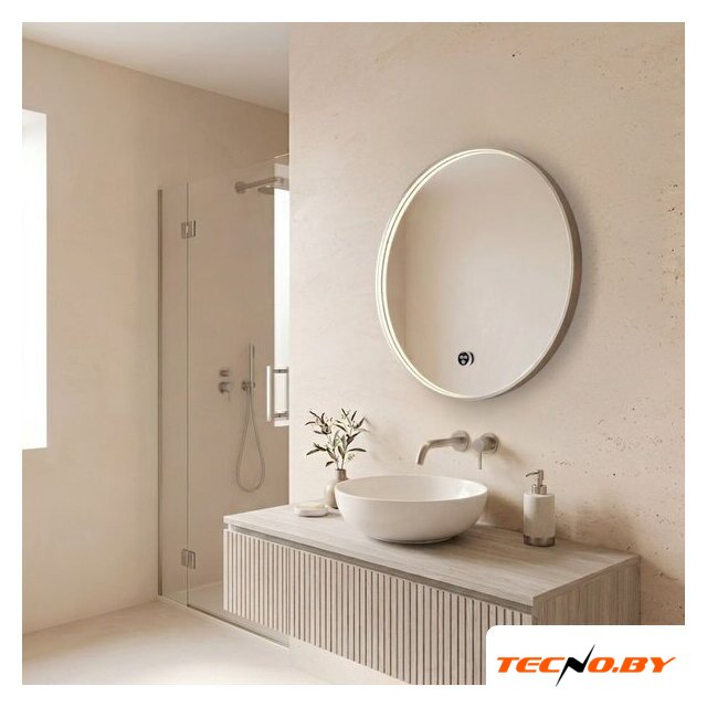  Roxen Зеркало Enry Round 510235-60GM - Изображение №1 — Интернет-Магазин TECNO.BY