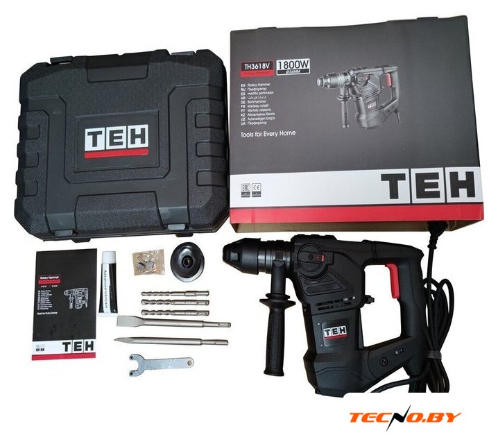 Перфоратор TEH TH3618V (кейс) - Изображение №7 — Интернет-Магазин TECNO.BY
