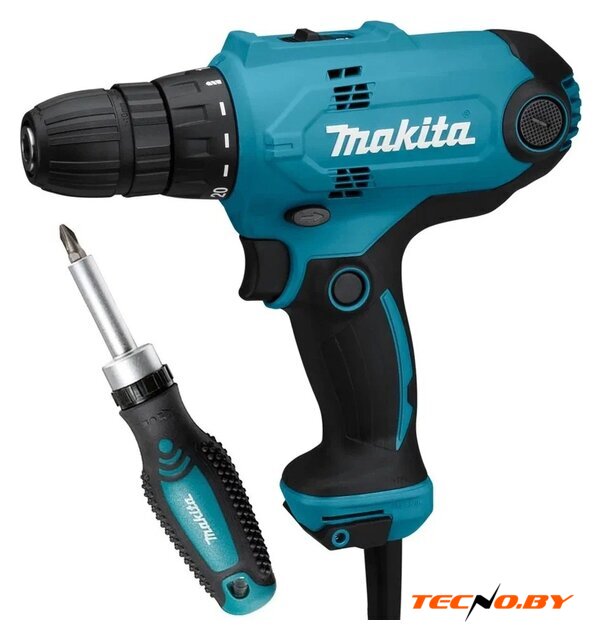 Дрель-шуруповерт Makita DF0300X1 (с отверткой) - Изображение №1 — Интернет-Магазин TECNO.BY