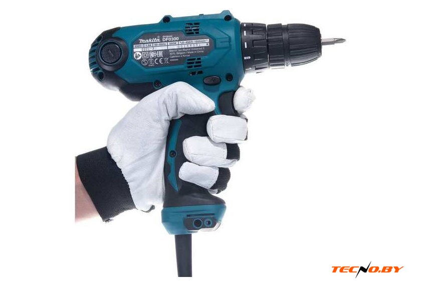 Дрель-шуруповерт Makita DF0300X1 (с отверткой) - Изображение №7 — Интернет-Магазин TECNO.BY