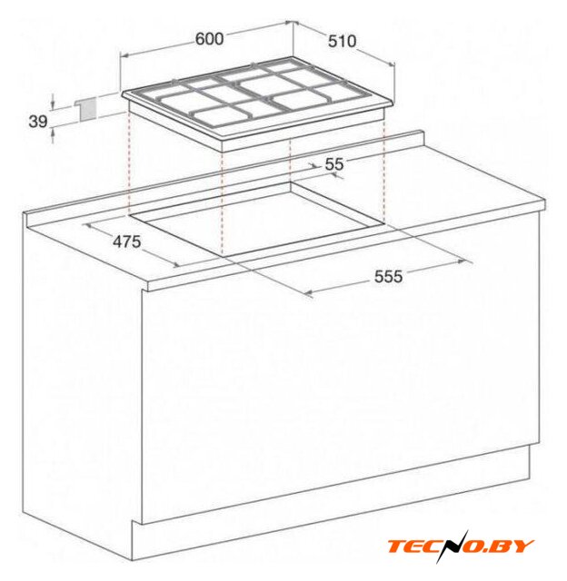 Варочная панель Whirlpool GMT 6422 AN - Изображение №4 — Интернет-Магазин TECNO.BY