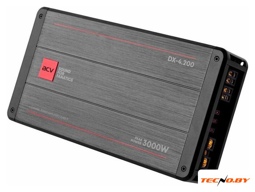 Автомобильный усилитель ACV DX-4.200 v4 - Изображение №3 — Интернет-Магазин TECNO.BY