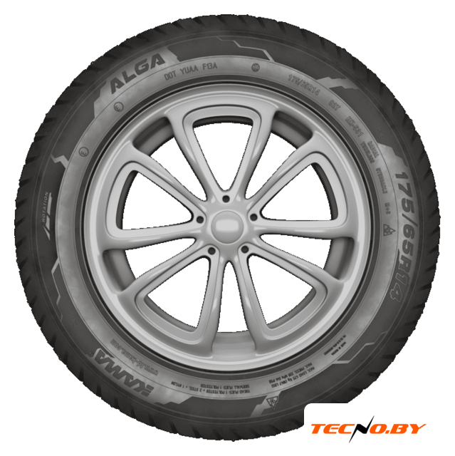 Зимние шины KAMA ALGA (HK-531) 185/70R14 88T с шипами - Изображение №3 — Интернет-Магазин TECNO.BY