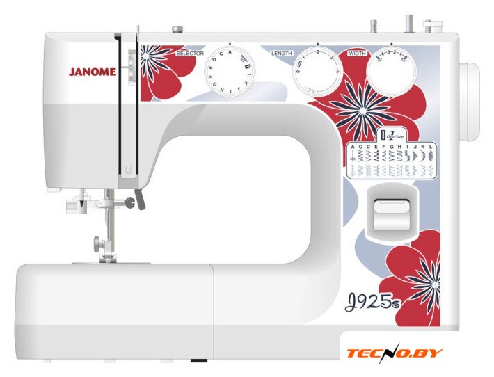 Электромеханическая швейная машина Janome J925s - Изображение №1 — Интернет-Магазин TECNO.BY